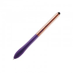 Milan Химикалка Stylus Copper, автоматична, 1.0 mm, цвят асорти, синьо мастило - Milan