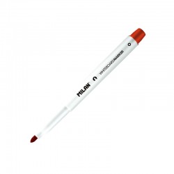 Milan Борд маркер за бяла дъска Fine, объл, червен - Канцеларски материали