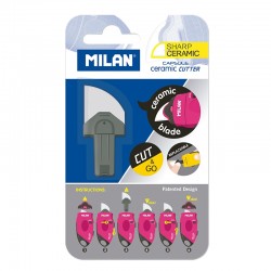 Milan Резервно острие Capsule, за керамичен нож, в блистер - Канцеларски материали