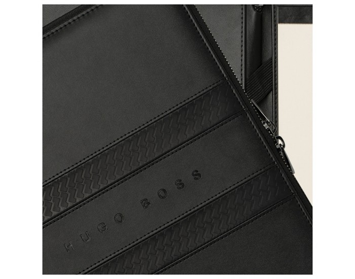 Hugo Boss Конферентна папка Tire, A5, черна Hugo Boss Конферентна папка Tire, A5, черна