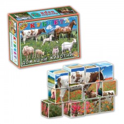 Кубчета Домашни животни, 12 броя - Аксесоари