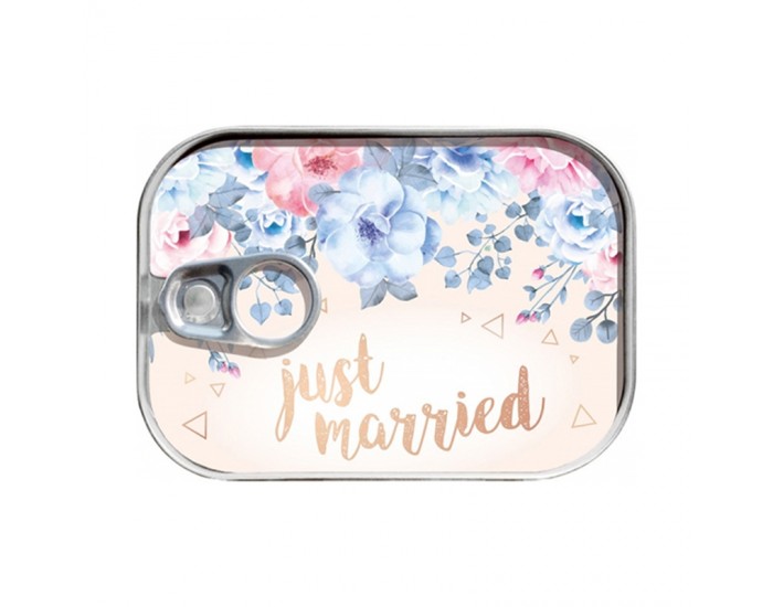 Gespaensterwald Картичка-консерва Just Married, цветя
