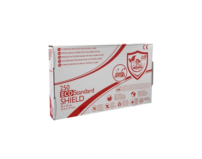 Colibri Подвързия Sandart Eco Shield, прозрачна, 49 х 32 cm, 250 броя