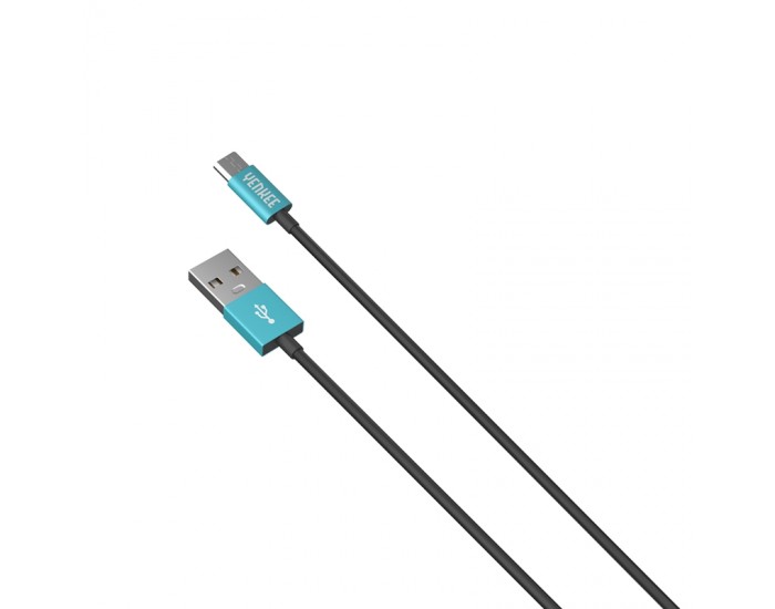 Yenkee Кабел 221 BBE, USB-A Male към Micro USB-B Male, 1 m