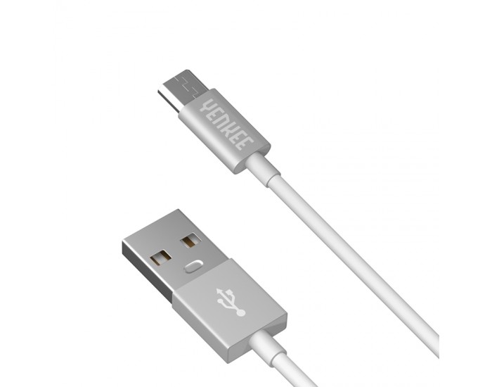 Yenkee Кабел 222 WSR, USB-A Male към Micro USB-B Male, 2 m