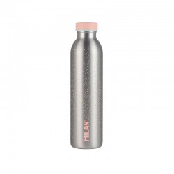 Milan Бутилка за вода Silver, изотермична, 591 ml, розова - Сувенири, Подаръци, Свещи