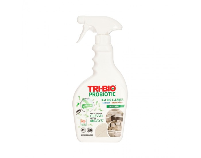 Tri Bio Почистващ препарат, пробиотичен, 3 в 1, 420 ml