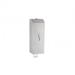 Dayco Диспенсър за течен сапун, 8.5 х 10 х 28.5 cm, инокс - Продукти за баня и WC