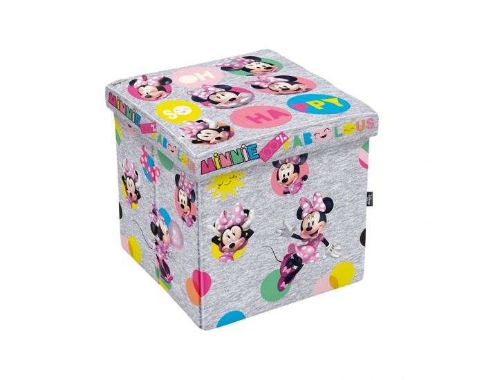 Disney Табуретка Minnie Mouse, 3в1, MDF и текстил, до 150 kg