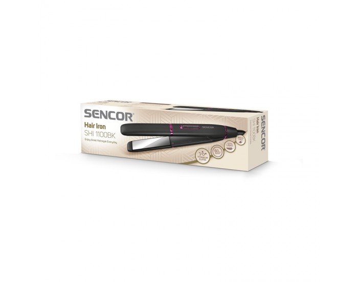 Sencor Преса за изправяне на коса SHI 1100BK, черна