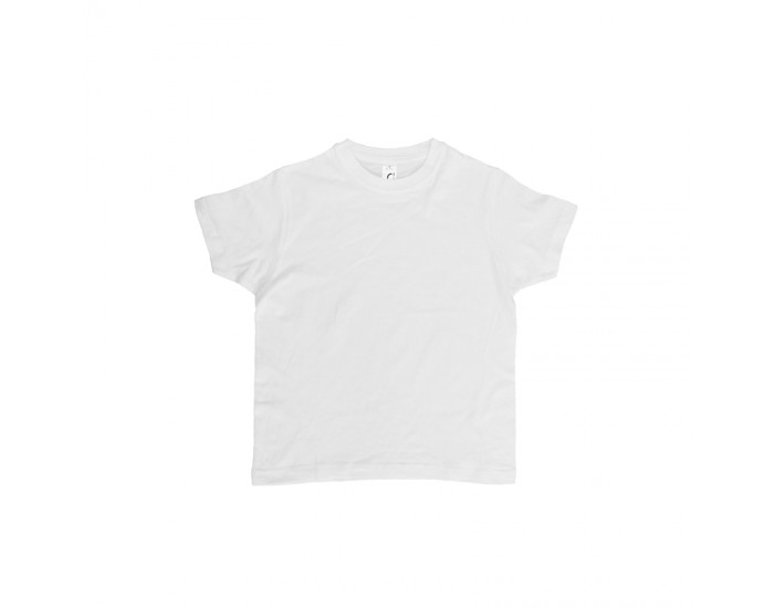Sol'S Детска тениска, възраст 6 години, бяла