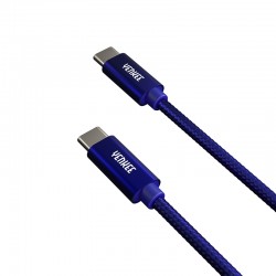Yenkee Кабел USB Type-C към USB Type-C, 0.2 m, син - Офис техника