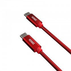 Yenkee Кабел USB Type-C към USB Type-C, 1 m, червен - Офис техника