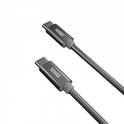 Yenkee Кабел USB Type-C към USB Type-C, 1 m, сив - Офис техника