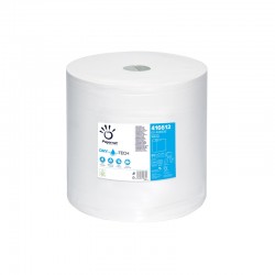 Papernet Индустриална ролка Dry Tech, двупластова, 1000 къса, 360 m - Продукти за баня и WC