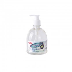 HMI Дезинфектант за ръце Scrub Al, с помпа, 500 ml - Продукти за баня и WC