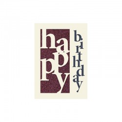 Gespaensterwald Картичка Paper Deluxe Happy Birthday - Хартия и документи