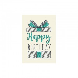 Gespaensterwald Картичка Paper Deluxe Happy Birthday, подарък - Хартия и документи