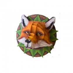 Gespaensterwald 3D глава на лисица - Изкуство и забавление