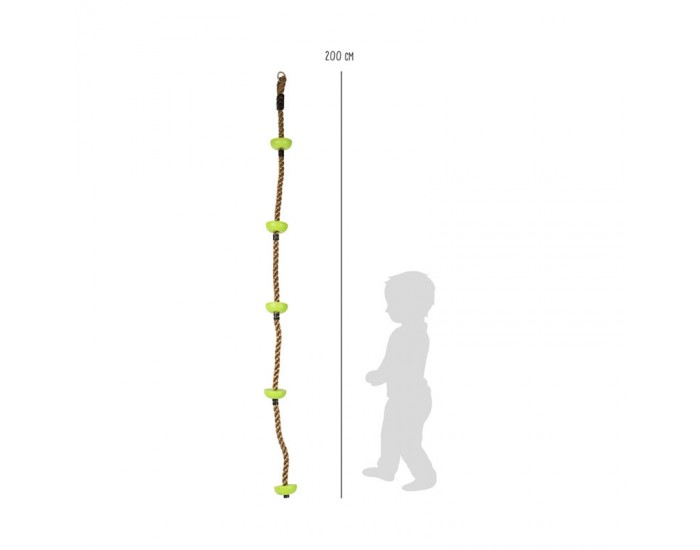 Small Foot Въже за катерене, детско, 200 cm