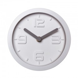 Splendid Стенен часовник Scandi, диаметър 15.6 cm, сив - Декорации