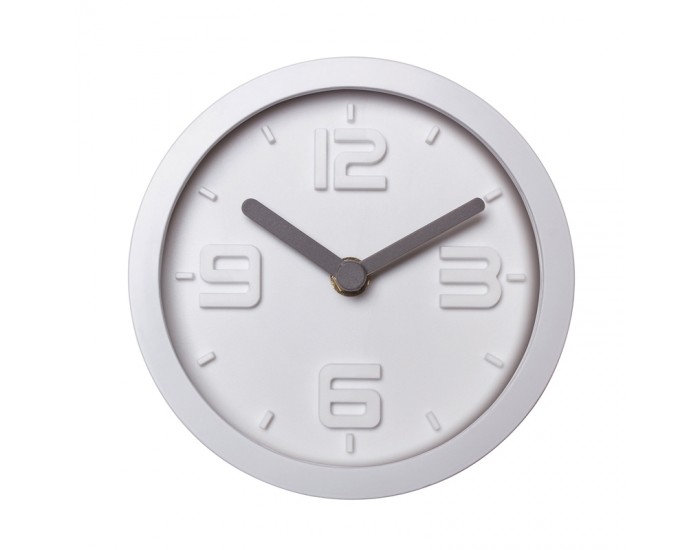 Splendid Стенен часовник Scandi, диаметър 15.6 cm, сив