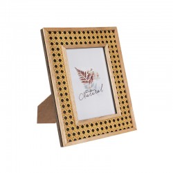 Splendid Рамка за снимка Мalaka, ратан, 21 х 26 cm - Сувенири, Подаръци, Свещи