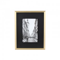Splendid Рамка за снимка Turin, MDF, 18 х 23 cm, черно-златиста - Splendid
