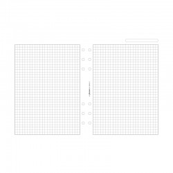 Filofax Пълнител за органайзер, A5, на квадратчета, 25 листа - Filofax