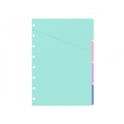 Filofax Разделител за тефтер, A5, 4 цвята - Хартия и документи