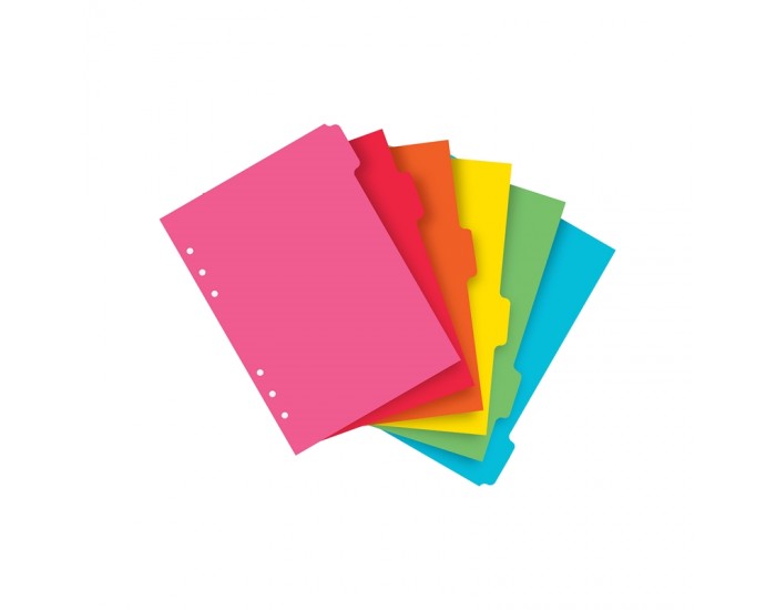 Filofax Разделител за органайзер, A5, 6 цвята