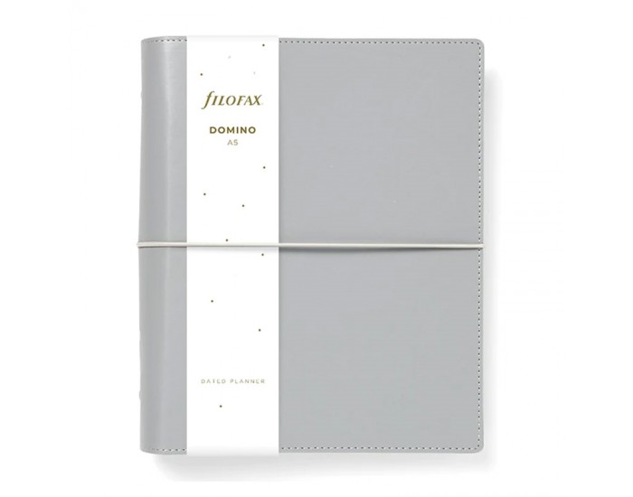 Filofax Органайзер Domino, A5, сив Filofax Органайзер Domino, A5, сив