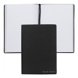 Hugo Boss Тефтер Essential Storyline, бели листове, A6, черен - Пишещи средства