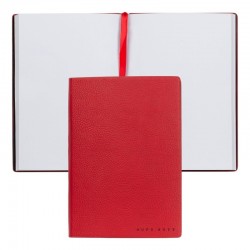 Hugo Boss Тефтер Essential Storyline, бели листове, A6, червен - Пишещи средства
