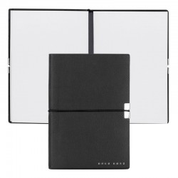 Hugo Boss Тефтер Elegance Storyline, бели листове, A6, черен - Пишещи средства