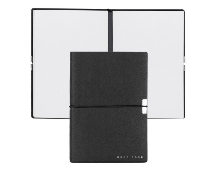 Hugo Boss Тефтер Elegance Storyline, бели листове, A6, черен Hugo Boss Тефтер Elegance Storyline, бели листове, A6, черен
