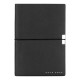 Hugo Boss Тефтер Elegance Storyline, със седмичен планер, A6, черен