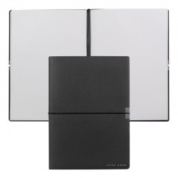 Hugo Boss Тефтер Elegance Storyline, бели листове, A5, черен - Пишещи средства