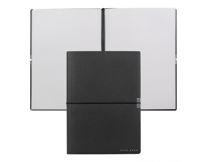 Hugo Boss Тефтер Elegance Storyline, бели листове, A5, черен Hugo Boss Тефтер Elegance Storyline, бели листове, A5, черен