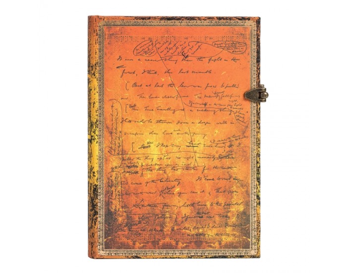 Paperblanks Тефтер H.G. Wells, Midi, твърда корица, 120 листа