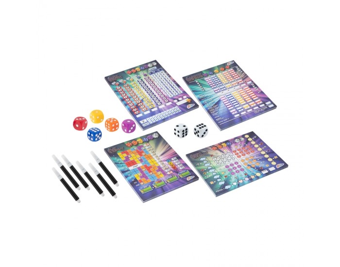 Grafix Игри със зарове, 4 в 1