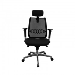 MJ Ергономичен стол Ada, директорски, черна седалка, черна облегалка - Сравняване на продукти