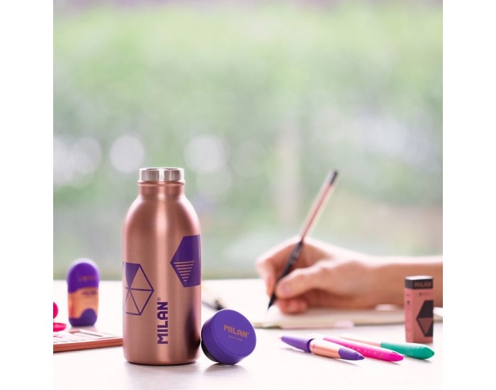 Milan Бутилка за вода Copper, изотермична, 354 ml