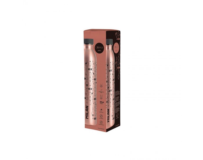 Milan Бутилка за вода Copper, изотермична, 591 ml Milan Бутилка за вода Copper, изотермична, 591 ml