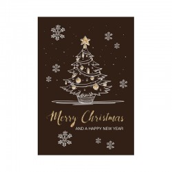 Gespaensterwald Картичка Merry Christmas, луксозна хартия - Хартия и документи