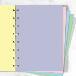 Filofax Пълнител за тефтер Pastel, A5, цветен - Filofax