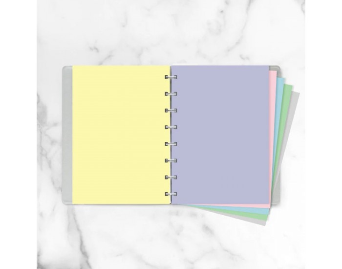 Filofax Пълнител за тефтер Pastel, A5, цветен