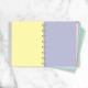 Filofax Пълнител за тефтер Pastel, A5, цветен