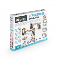 Engino Конструктор STEM Structures - Сгради и мостове - Изкуство и забавление