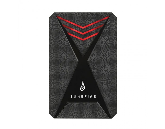 SureFire Външен SSD твърд диск Bunker, 1 TB, USB 3.2, черен
